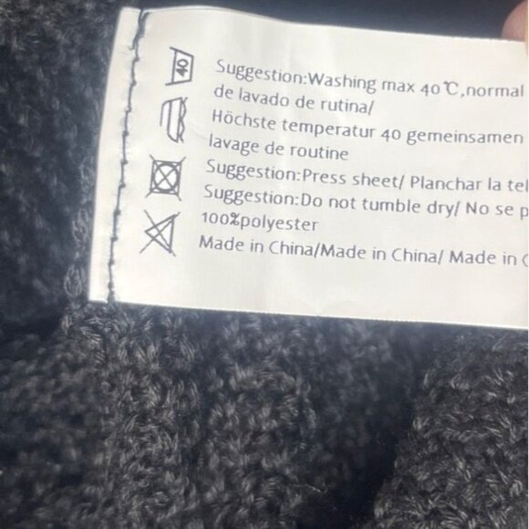 Ekouaer Button-Up Sweater Shirt Womens XL Black Short Sleeves - Picture 6 of 7